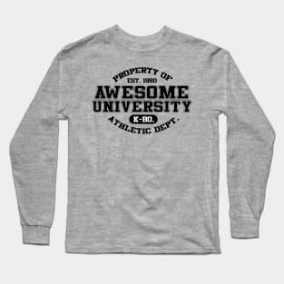 Awesome University Athletic Dept Long Sleeve T-Shirt